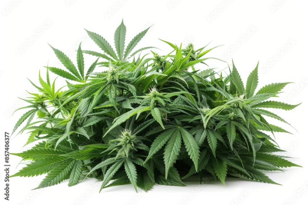 Cannabis Plant Close-Up Cannabis Plant Close-Up
