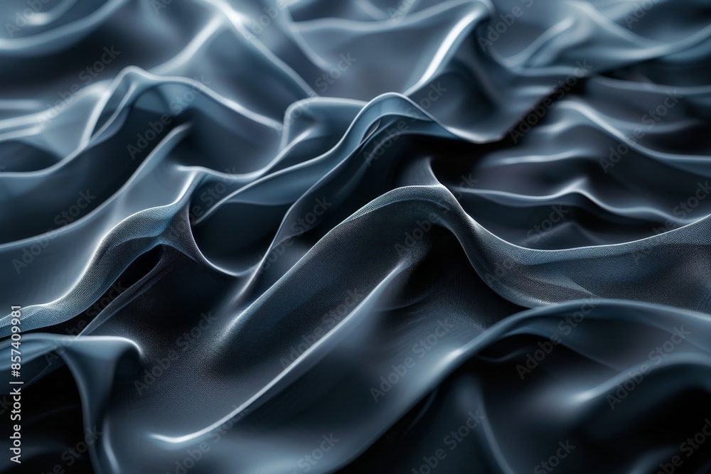 Obraz premium Shimmering Metallic Fabric Texture