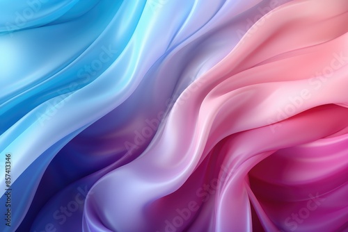 Texture, gradient of pastel pink blue purple blurred photo abstract soft lines p, generative IA © Gabriel