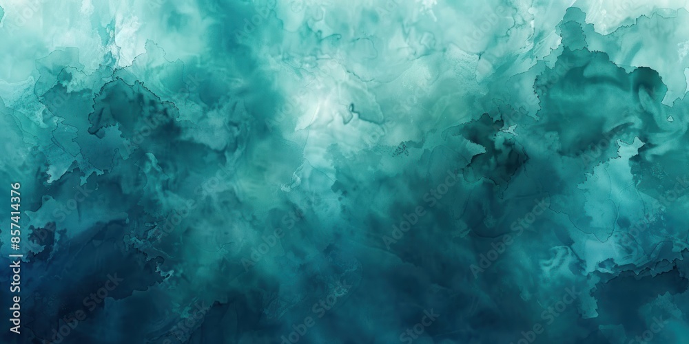 Abstract painting with a blend of blue and green fluid patterns, evoking a sense of calm and serenity. Abstract painting with a blend of blue and green fluid patterns, evoking a sense of calm and serenity.
