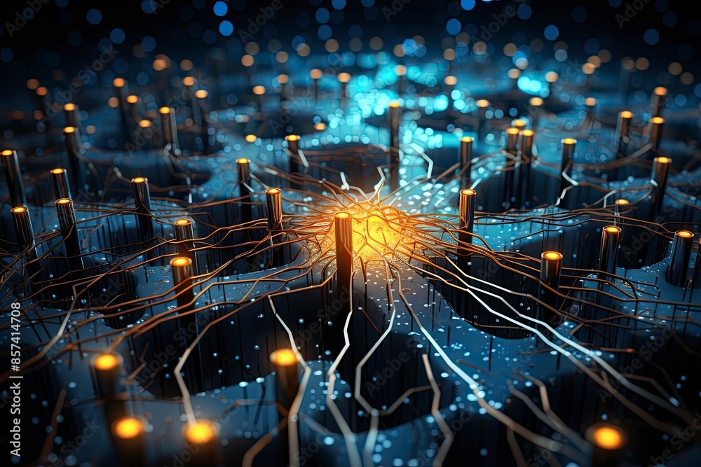 Neural network, visualization, human brain, analog, intricate, detailed, complexity, visual Neural network, visualization, human brain, analog, intricate, detailed, complexity, visual
