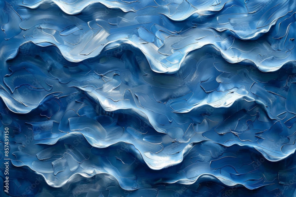 Obraz premium Abstract Dynamic Waves