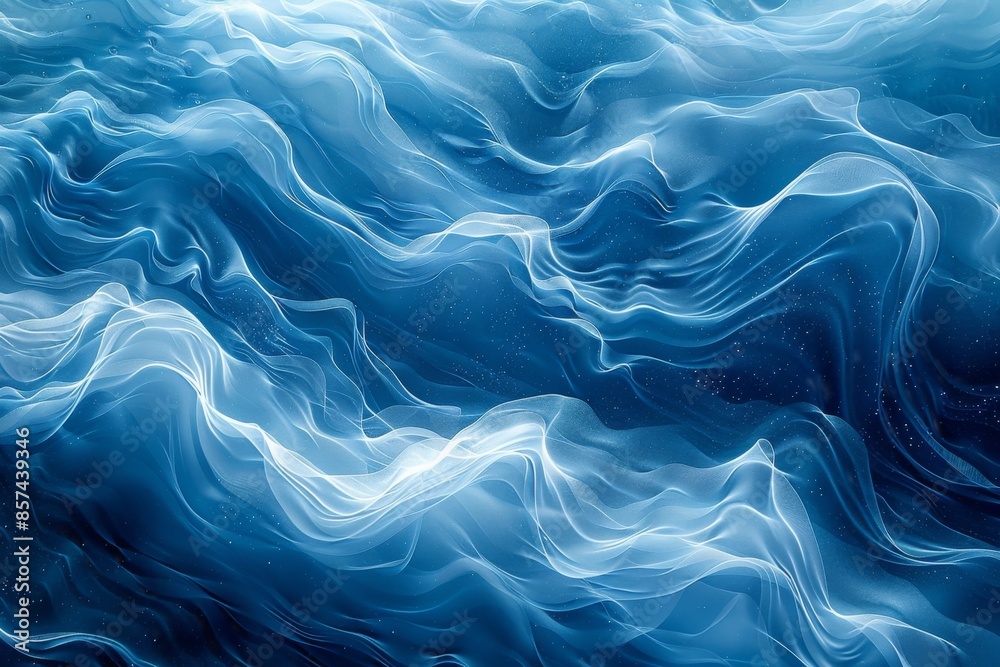 Obraz premium Abstract Ocean Waves