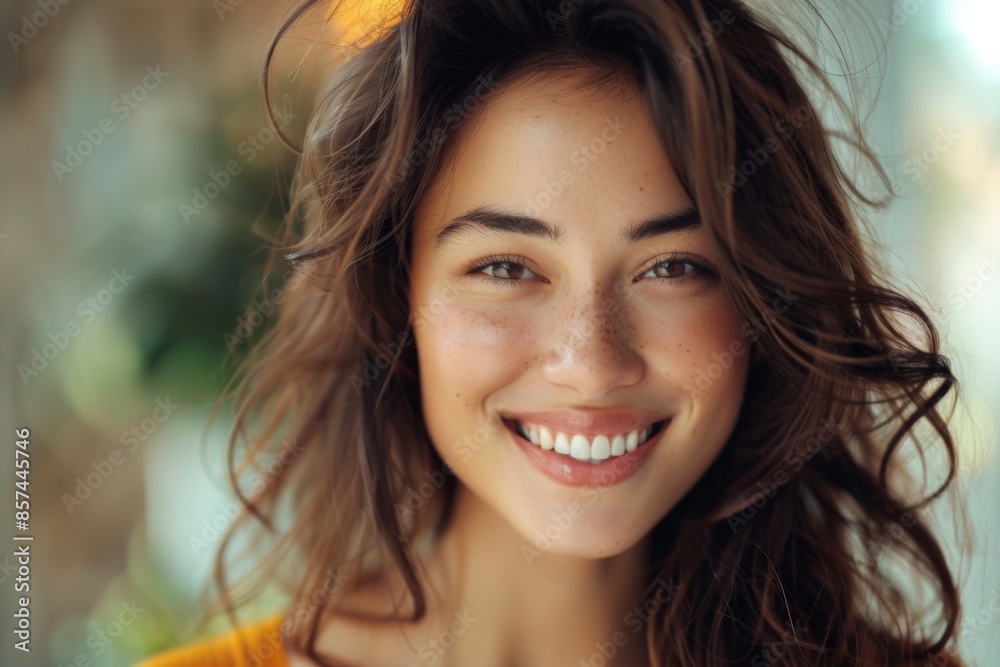 Portrait of a Smiling Woman Portrait of a Smiling Woman