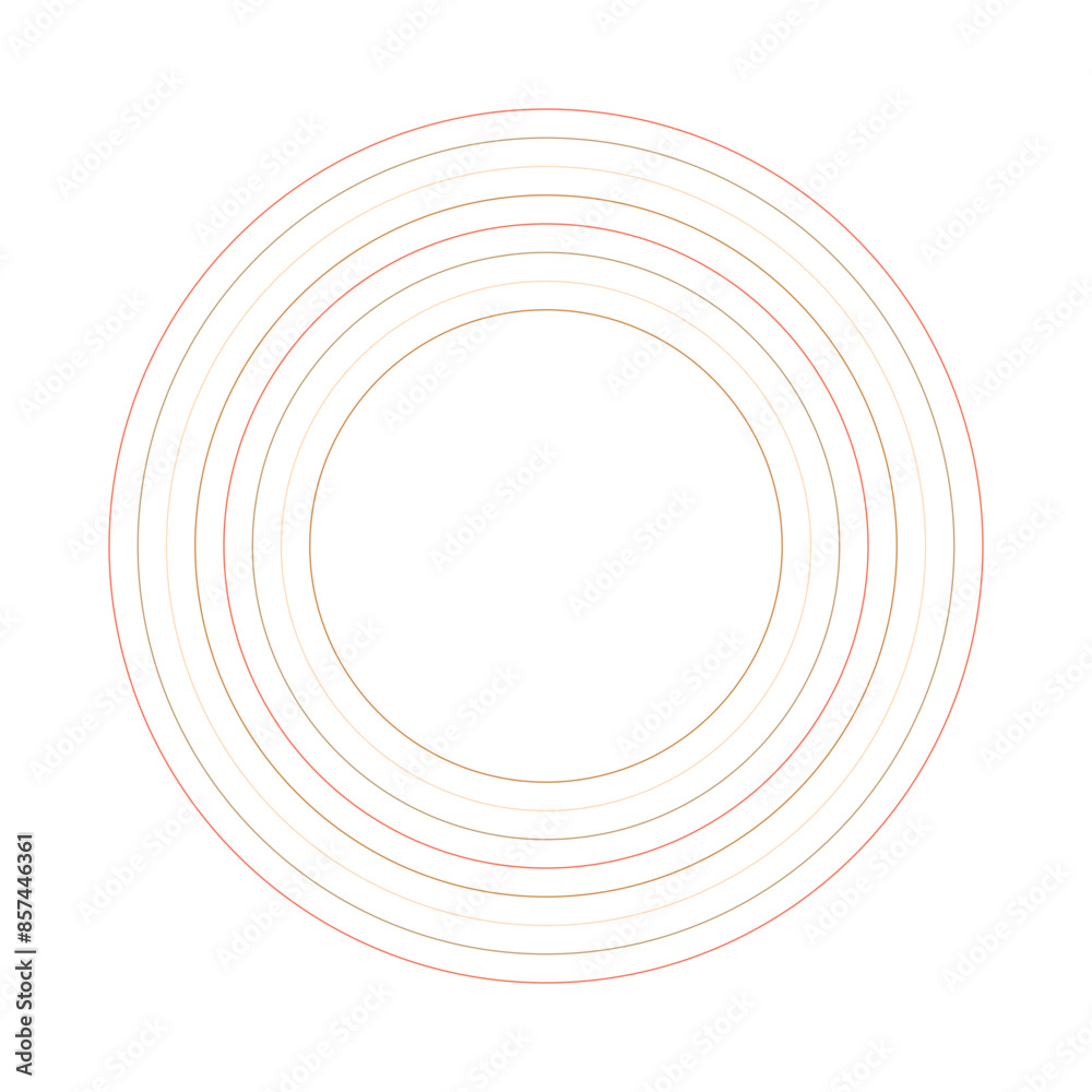 An abstract retro ring shape design element. An abstract retro ring shape design element.