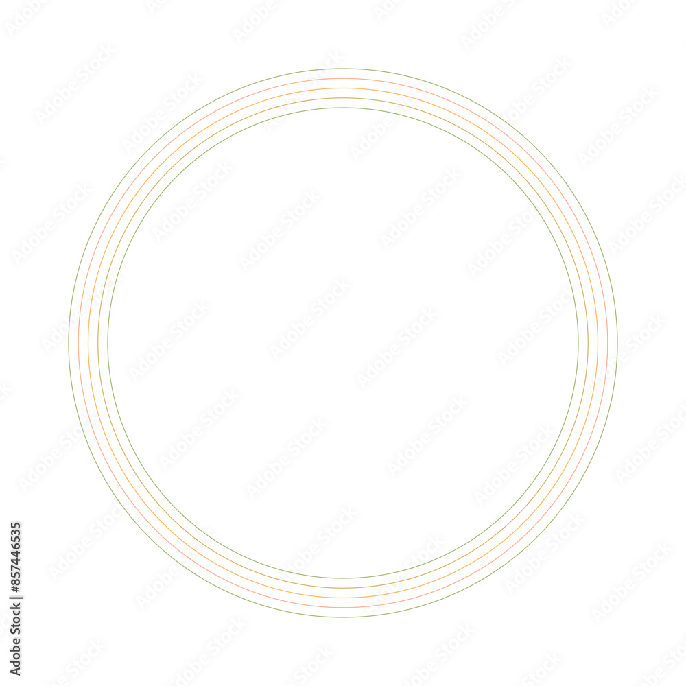 An abstract retro ring shape design element. An abstract retro ring shape design element.