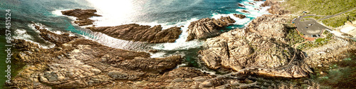Photos Aerial view of Canal Rocks coastline, Yellingup, Margaret River Region
