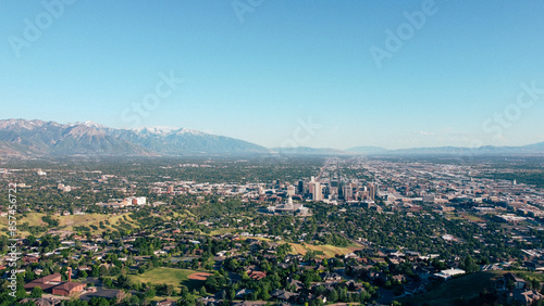 Salt Lake City Utah Skyline 