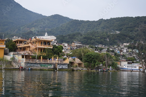 Atitlan lake awesome picture in Guatemala