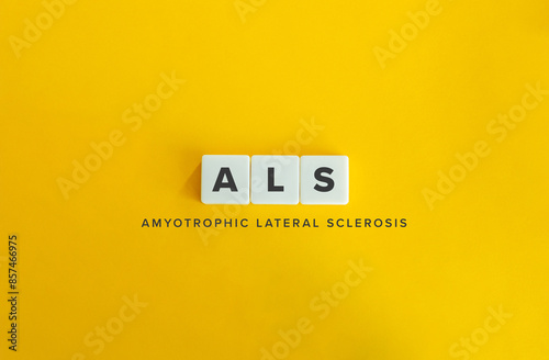 Tapety artystyczne ALS, Amyotrophic Lateral Sclerosis.