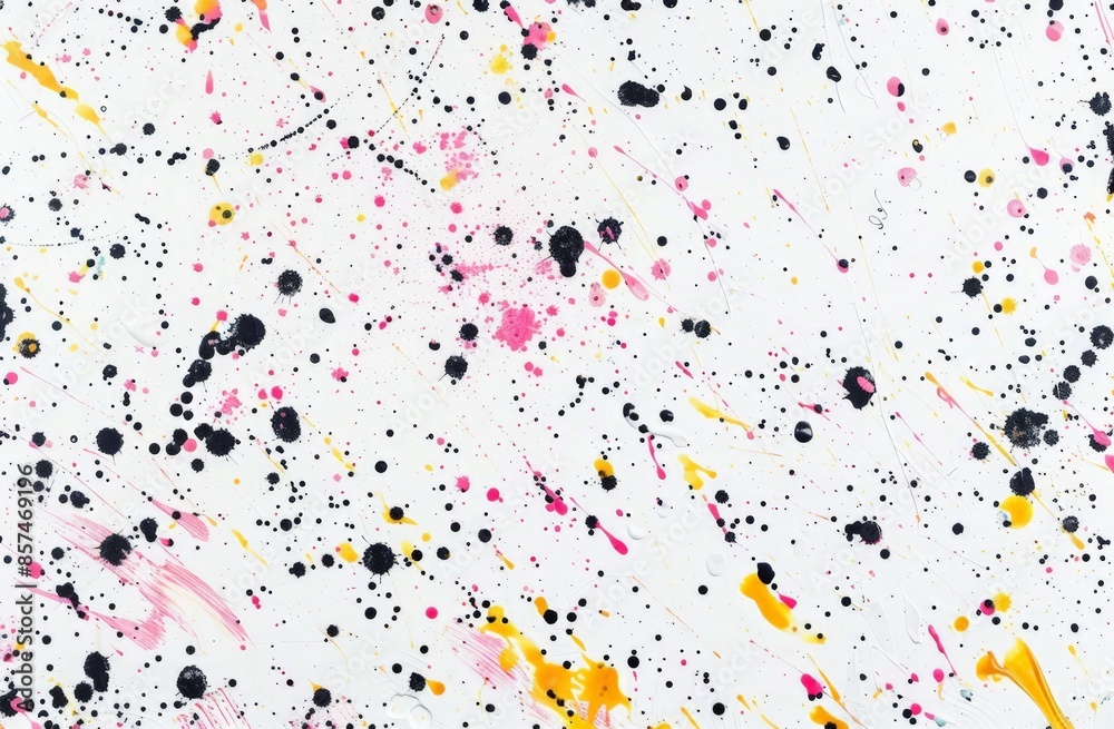 Brightly Colored Abstract Art Background with Speckles Brightly Colored Abstract Art Background with Speckles