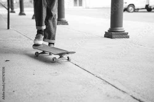 Skateboarding is not a crime photo