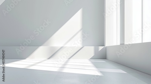 Clean White Background for Electronics Display Generative AI