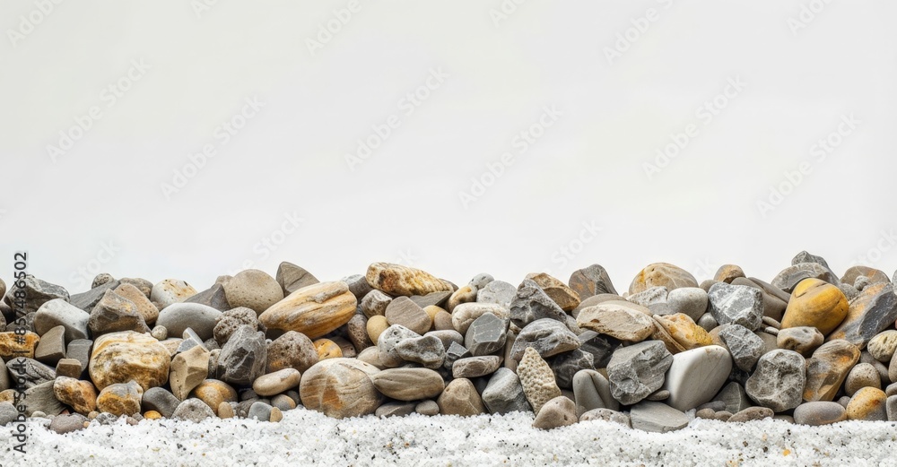 Stones Pile Rocks Gravel Collection Wall Decor Industrial Style Stones Pile Rocks Gravel Collection Wall Decor Industrial Style