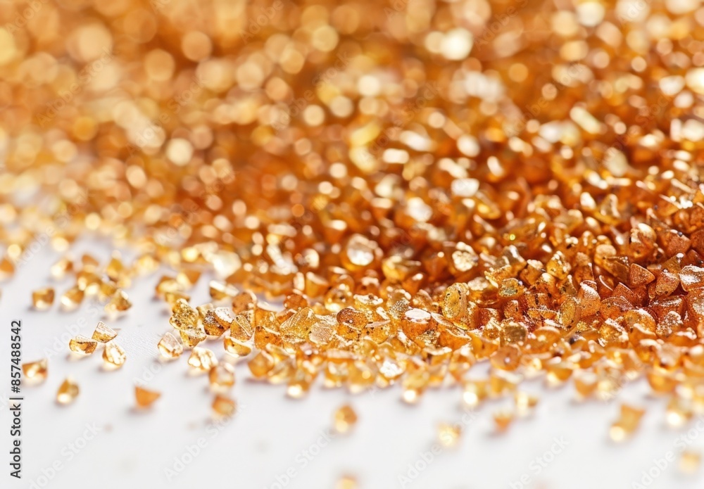 Precision Cut Gems, Shimmering Gold Dust