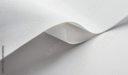 Close-up of Curled Paper Edge © Riya