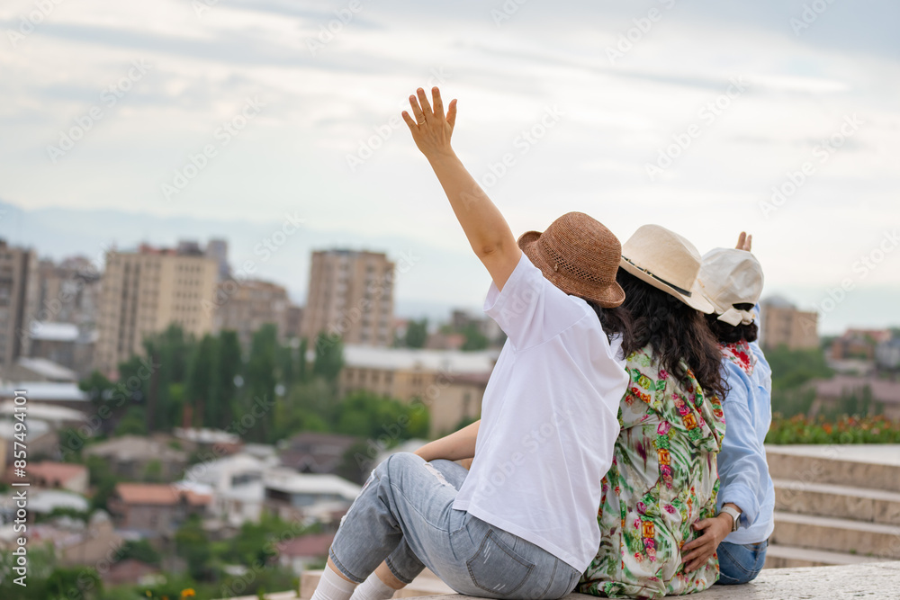 tourists exploring city sights, travel concept tourists exploring city sights, travel concept