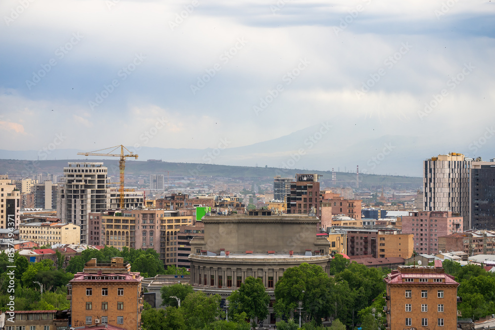 A beautiful bright view of the city A beautiful bright view of the city