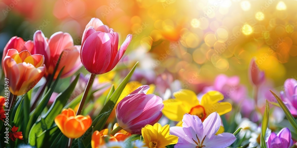 Fototapeta premium Spring Flower Wallpaper