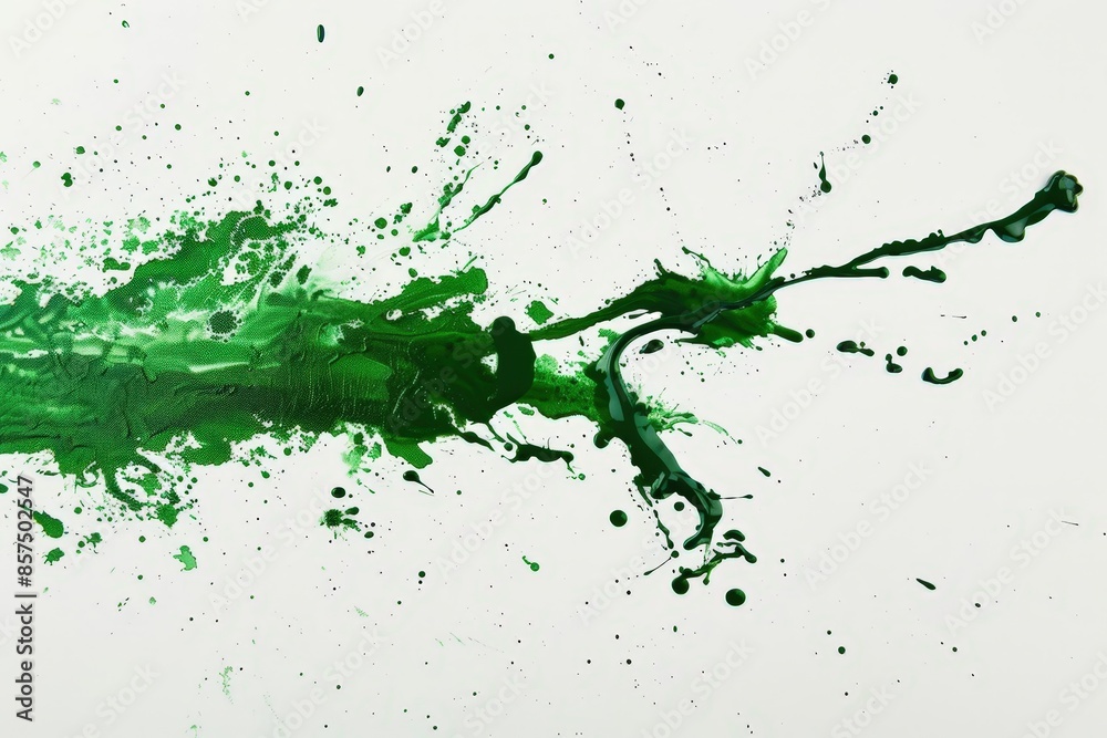 Naklejka premium Vibrant Splatter Abstract Art