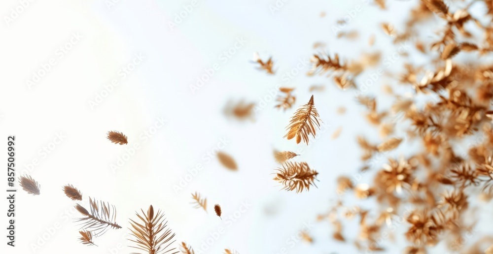 Seasonal Bliss: Whimsical Fall Scene with Amber Tones and Golden Leaves, Soft Autumn Lighting Seasonal Bliss: Whimsical Fall Scene with Amber Tones and Golden Leaves, Soft Autumn Lighting