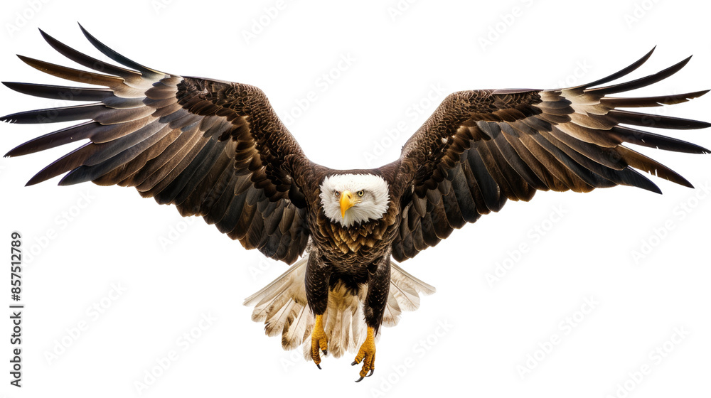 Obraz premium Eagle on a transparent background