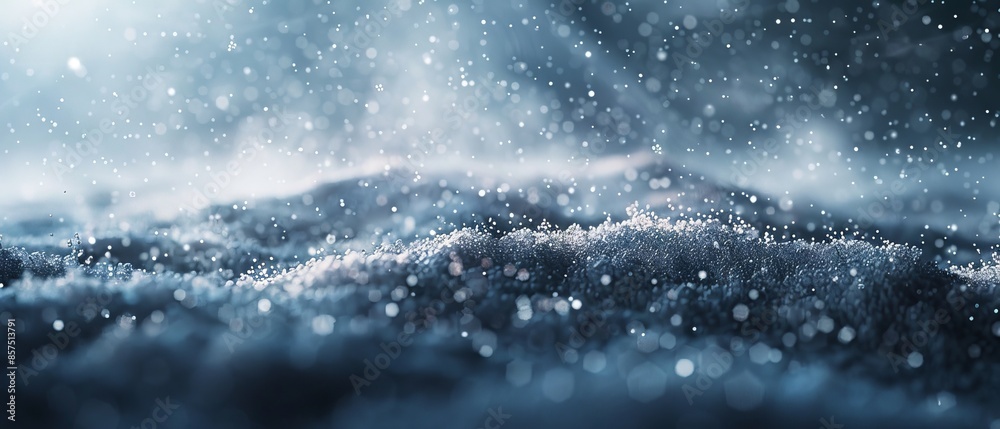 Abstract Background of Snow Texture. Abstract Illustration of Snowy Dust Abstract Background of Snow Texture. Abstract Illustration of Snowy Dust
