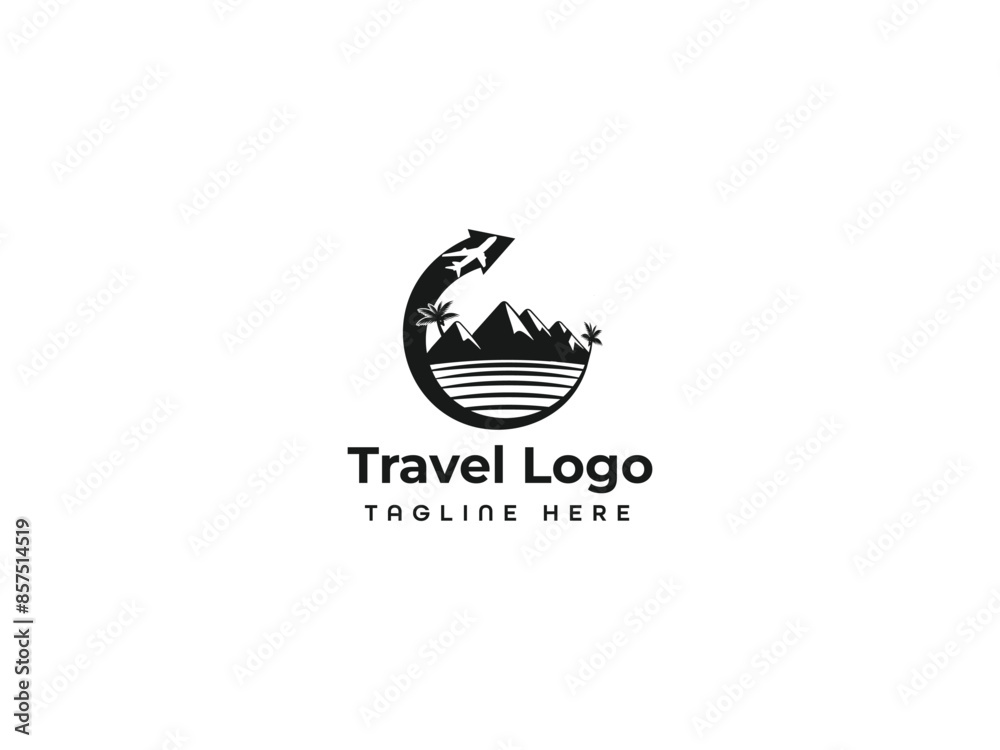 Travels Business Logo Design Vector Template. Travels Business Logo Design Vector Template.