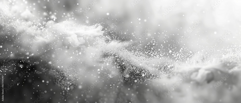Abstract Background of Snow Texture. Abstract Illustration of Snowy Dust Abstract Background of Snow Texture. Abstract Illustration of Snowy Dust