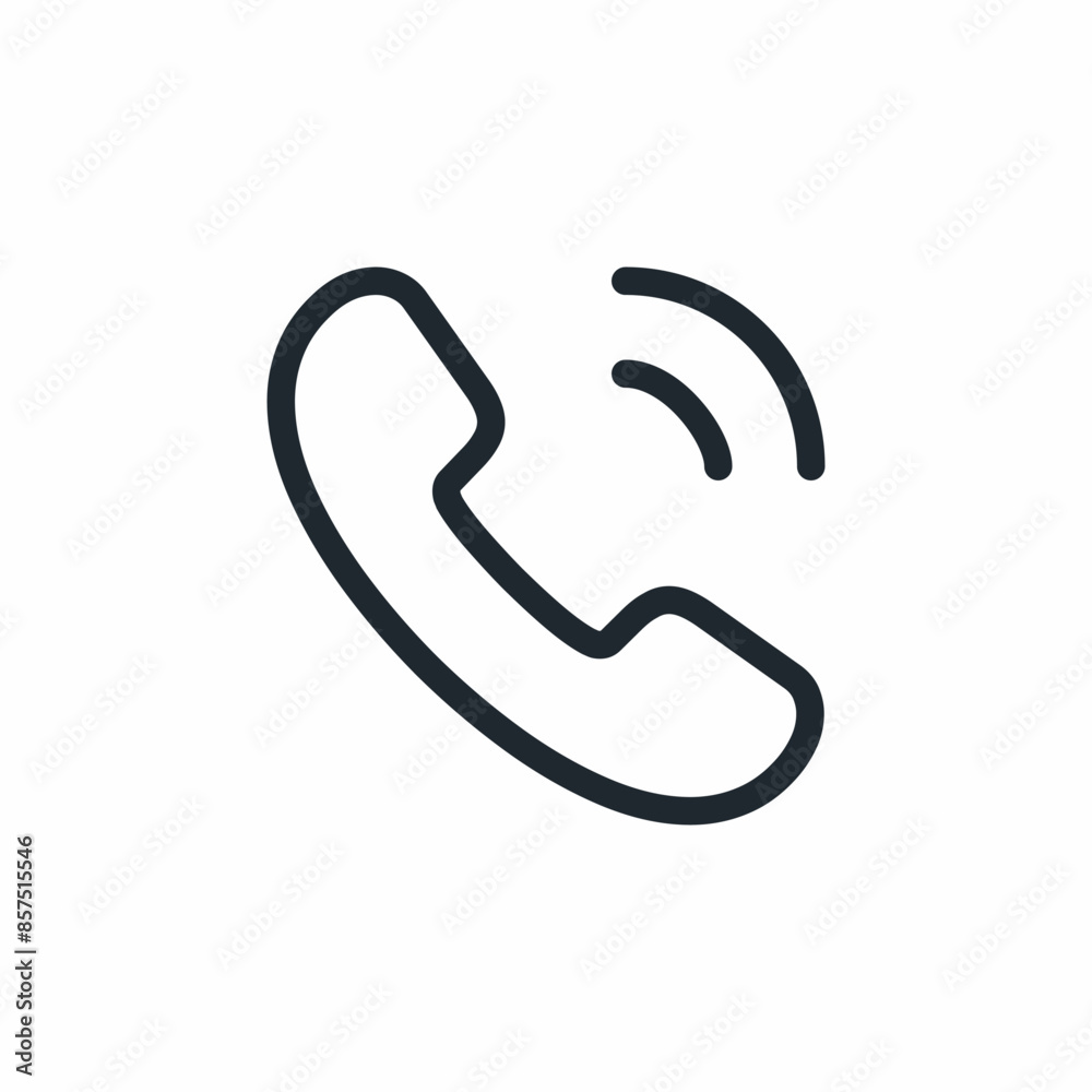 call phone receive handset icon call phone receive handset icon