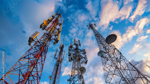 Antenna towers provide wireless communication, including 5G, TV broadcasts, and cell phone services. They are essential for modern communication networks.