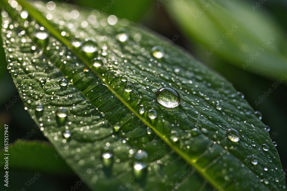dew on leaf fresh natural dew on leaf fresh natural