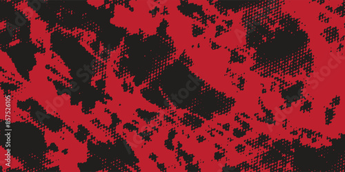 Aging halftone noise gradient texture. Grunge dirty spots and spots background. Off-white and black sand grain wallpaper. Retro pixelated comic horizontal background. Vector gritty pop art