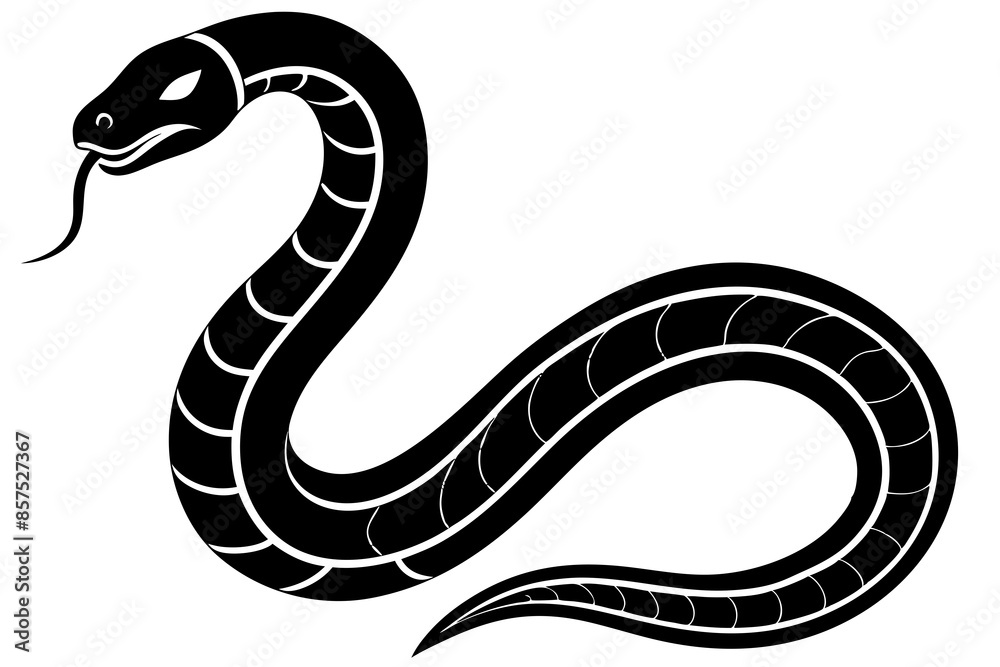 snake silhouette vector illustration, snake silhouette vector illustration,