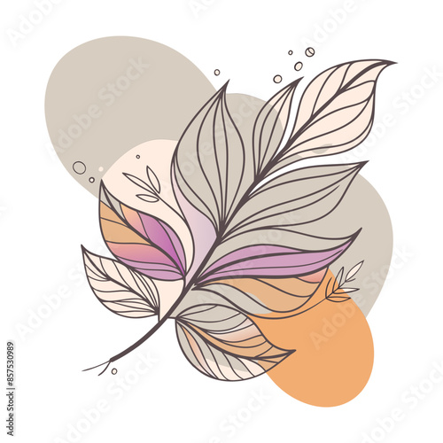 abstract floral background