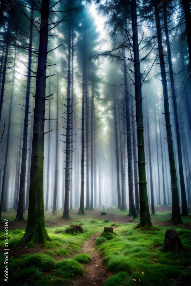 The gloomy forest The gloomy forest