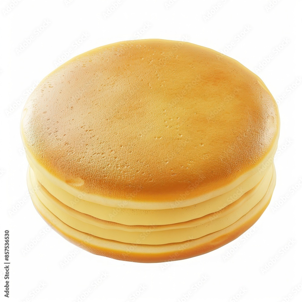 A dorayaki clipart, Japanese pancake element, 3D illustration, pastel, isolated on white background, A dorayaki clipart, Japanese pancake element, 3D illustration, pastel, isolated on white background,