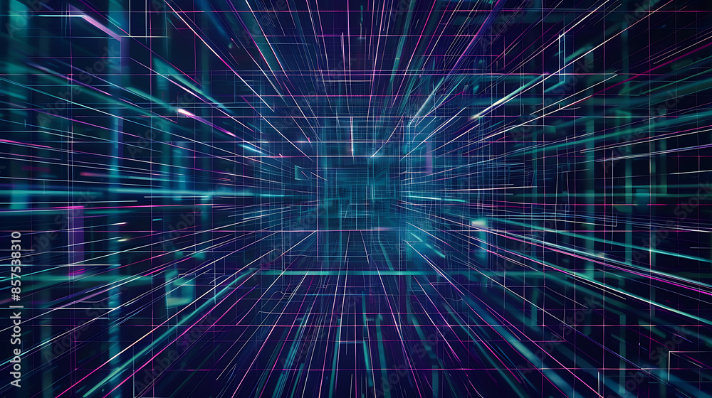 Digital Matrix Network in Motion Digital Matrix Network in Motion