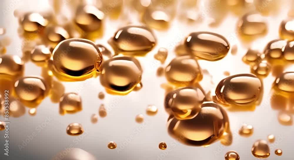 Close-up of pure honey drop isolated on a white background Close-up of pure honey drop isolated on a white background