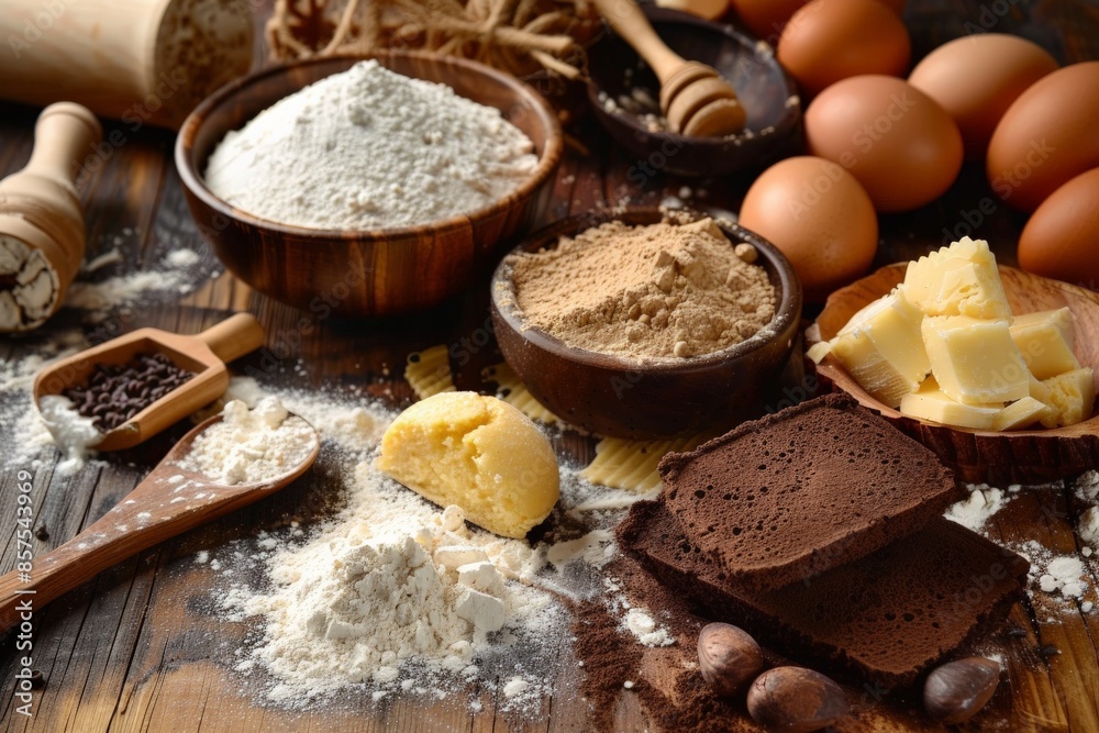 Preparing Delicious Pastries in Bakery