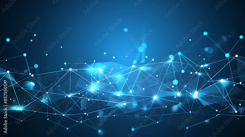 High-Tech Digital Network Connections Background High-Tech Digital Network Connections Background