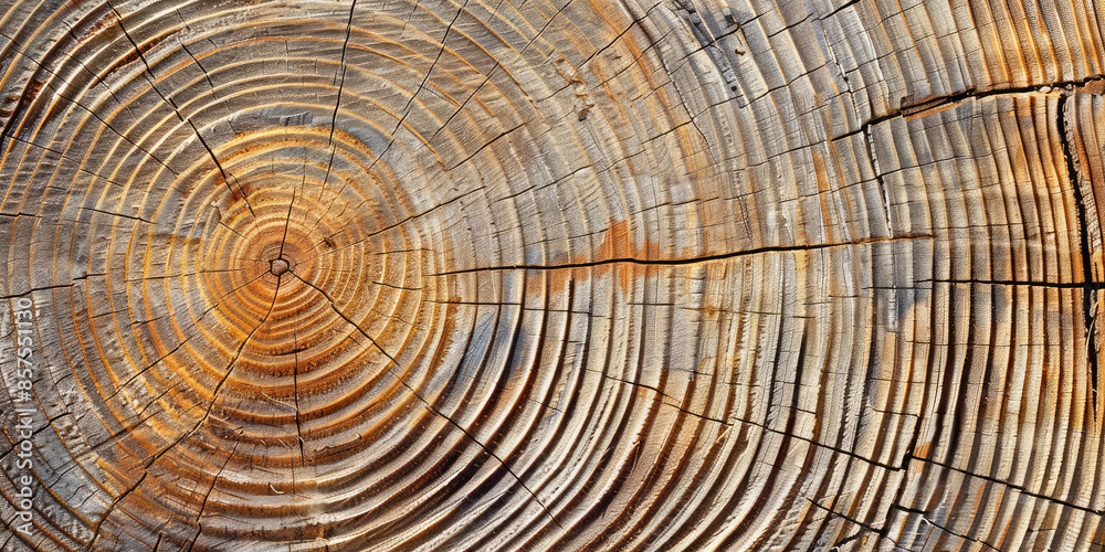 Cut wood background. Detailed texture of a felled tree trunk or stump. Rough organic tree rings with end grain. Cut wood background. Detailed texture of a felled tree trunk or stump. Rough organic tree rings with end grain.
