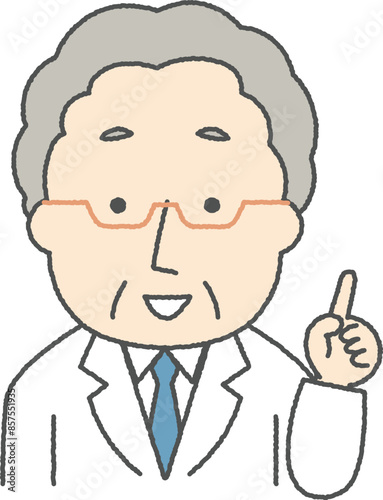 説明をする医者