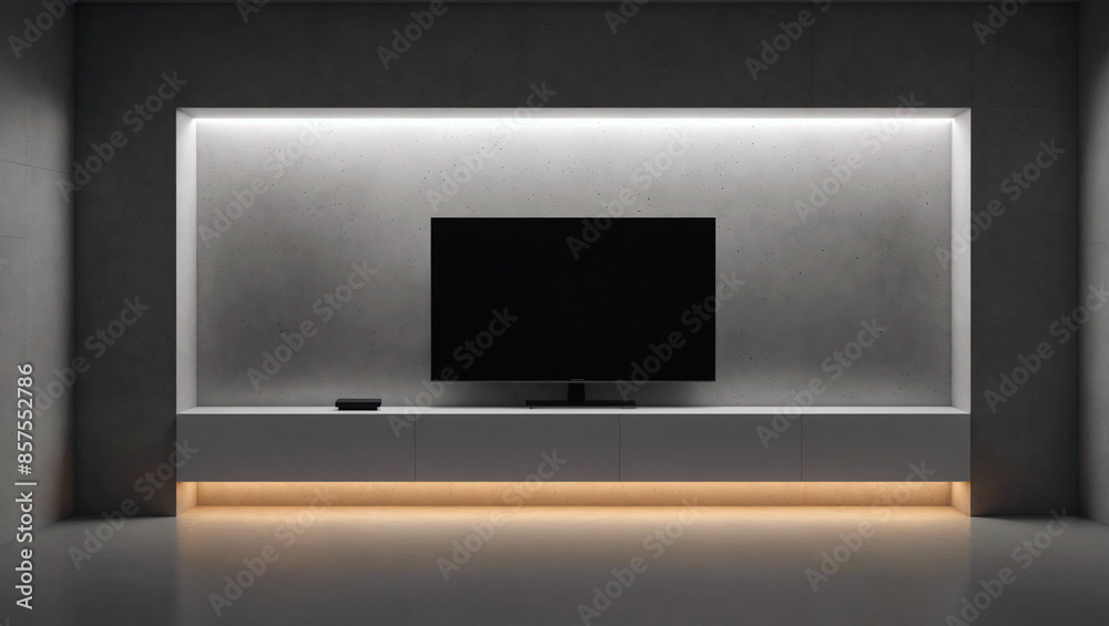 simple luxury grey concrete wall with neon light , minimal style. luxury wallpaper. simple luxury grey concrete wall with neon light , minimal style. luxury wallpaper.