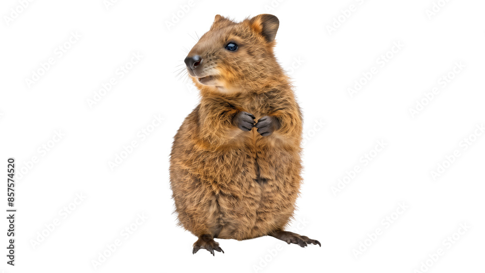 Quokka isolated on transparent background Quokka isolated on transparent background