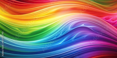 Abstract rainbow swirls seamlessly blending into a colorful background, seamless, abstract, rainbow, background, vibrant