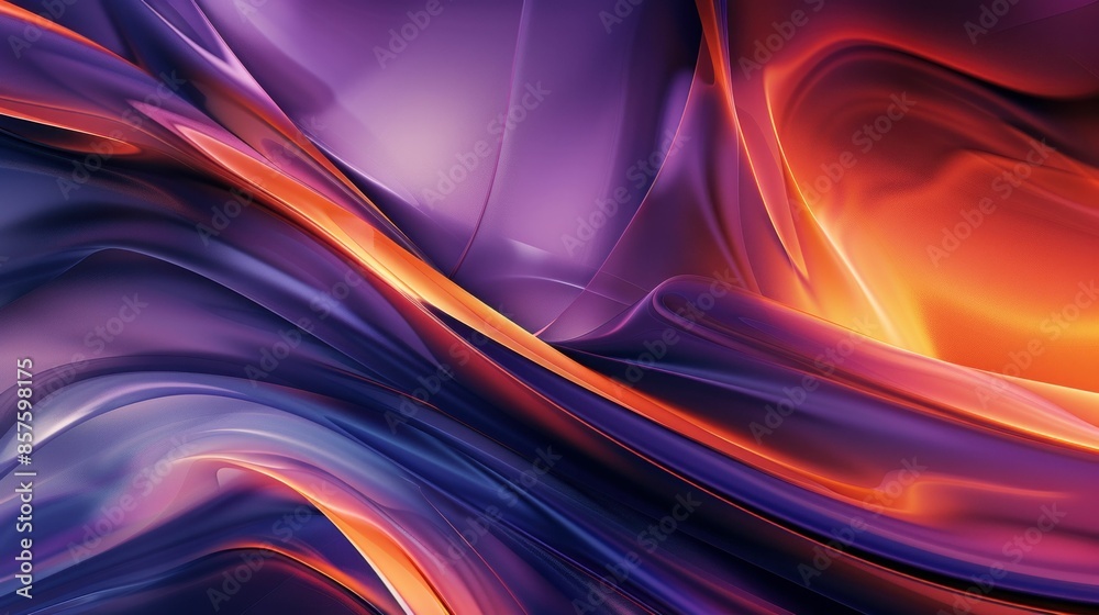 Abstract purple, orange, and blue swirls background for artistic design, travel, fashion, and beauty concepts Abstract purple, orange, and blue swirls background for artistic design, travel, fashion, and beauty concepts
