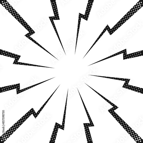 Comic Action Speed Frame
