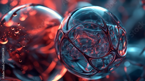 1. Generate an abstract sphere background enhanced with a mesmerizing plexus effect, showcasing a 3D surface that evokes depth and complexity.