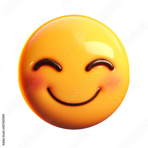 Smiling emoji expression